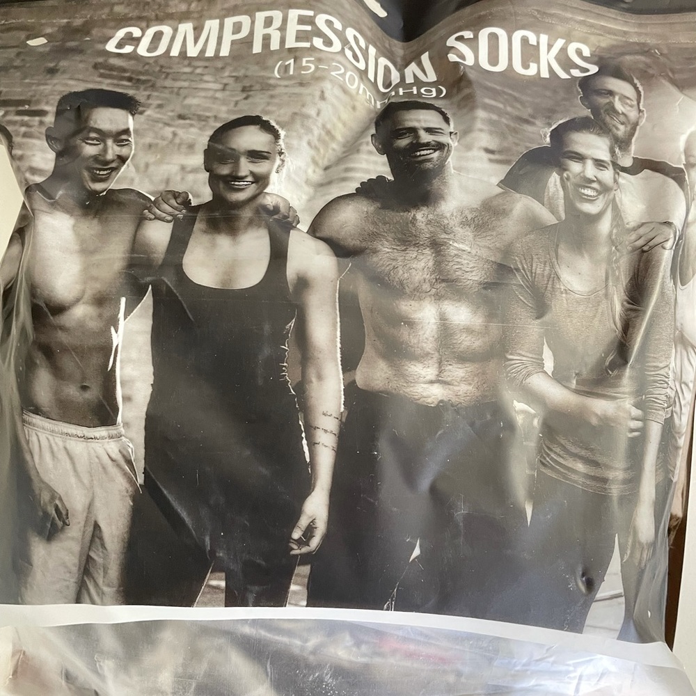 L/XL men’s compression socks 15-20mmHg